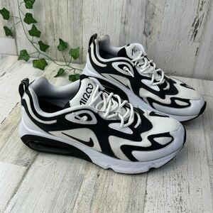 Nike Men's Air Max 200 Running Shoes White Black AQ2568-104 Size 11